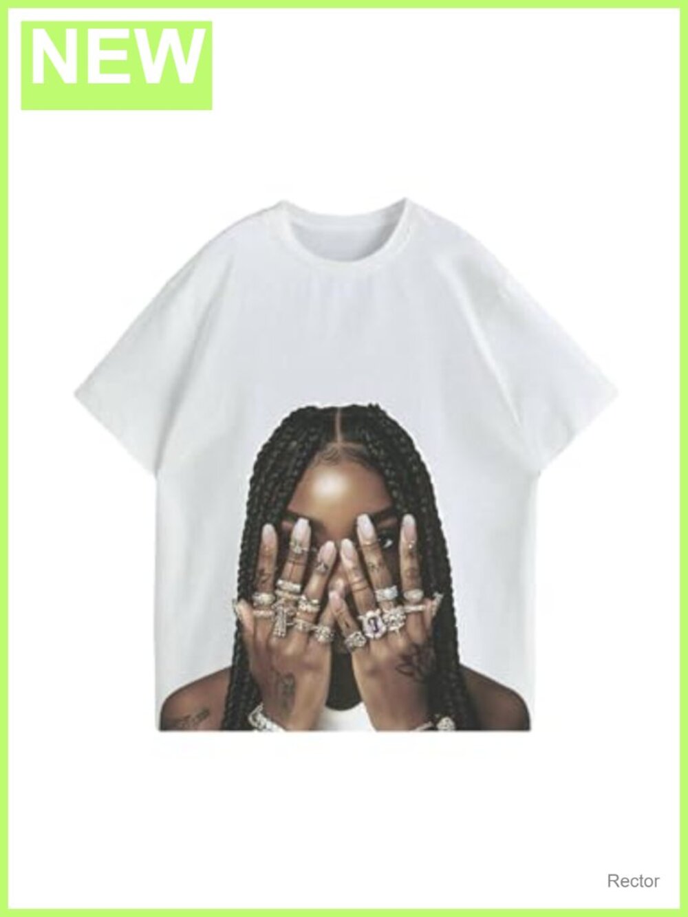 Oversized Graphic Tee Y2K Vintage Hip Hop Short Sleeve T-Shirt